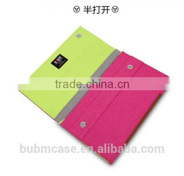 Red 7.9 Inch Tablet Case Tablet Sleeve Pouch Built-in Organizer for Xiaomi Mobile Phone Case photo-3