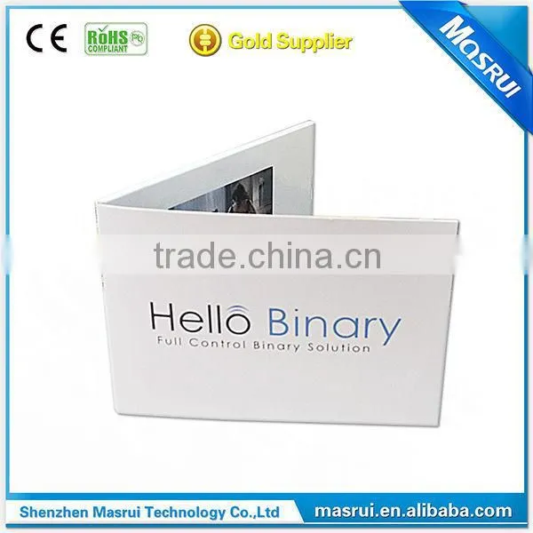 High Quality 2.4 Inch LCD Screen Video Greeting Card / Digital Business Card Used in Promotion,Invitation photo-5