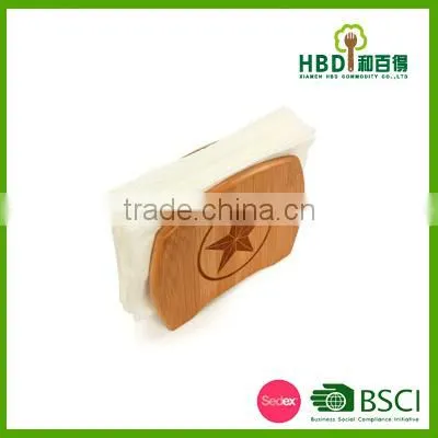 2016 Amazon Best Selling Premium High Quality Wood Bamboo Napkin Holder photo-2