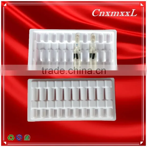 Convenient and Ecofriendly Transparent Plastic Ampoule Blister Tray With Low Price photo-2