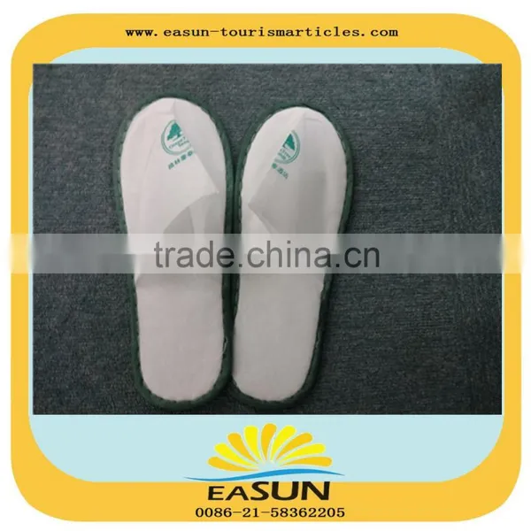 Promotional OEM Logo Import Cheap Hotel Slippers Eva