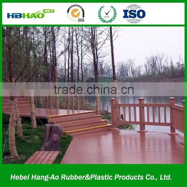 Eco Good Quality WPC Floor Deck/Wpc Dock Decking / Wpc Decking Floor