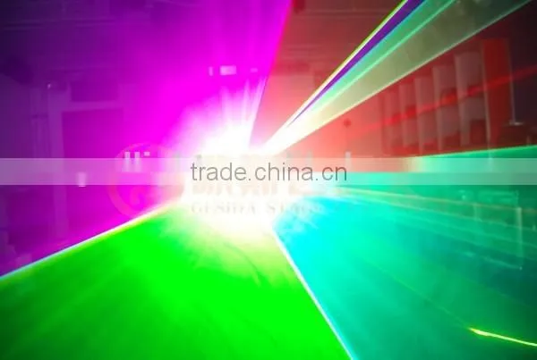 CE RoHs 1.2w RGB Animation Laser Stage Lighting With SD Card / Club Laser Lighting photo-4