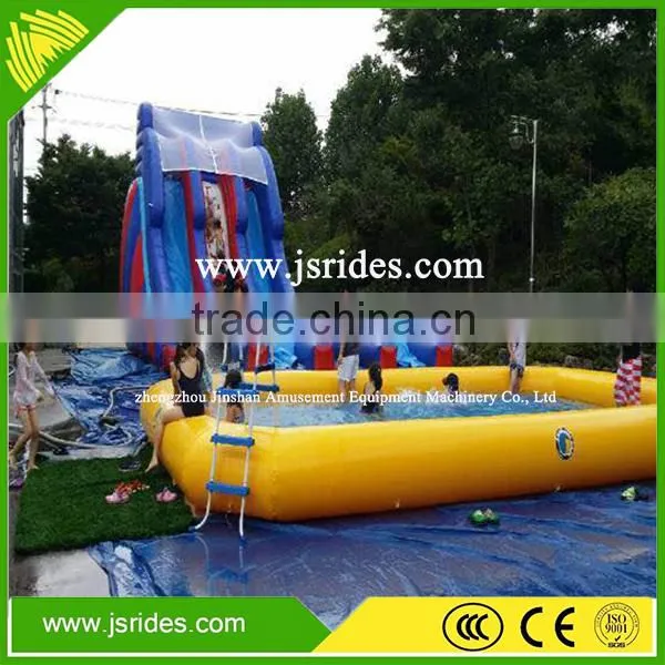 Best Seller Large Inflatable Pool Slide Giant Inflatable Pool Slide for Adult photo-4