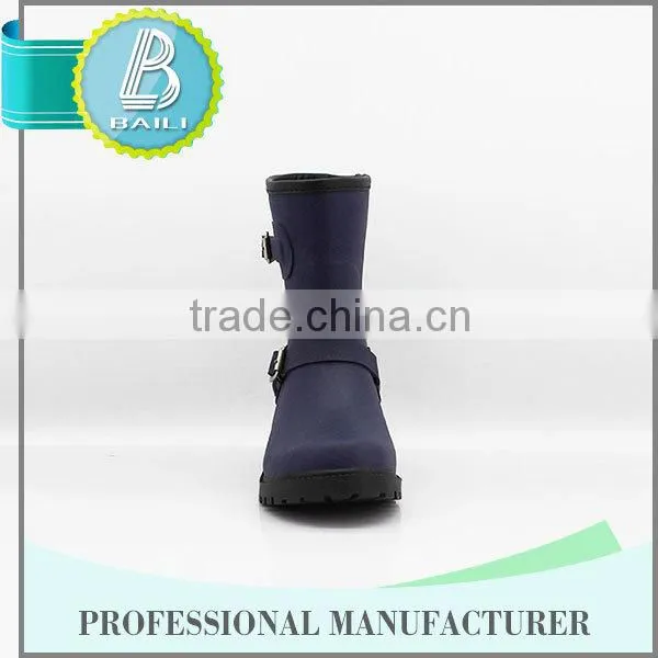 Best Selling 10 Years Experience Colorful Summer Rubber Boots Pipe photo-2