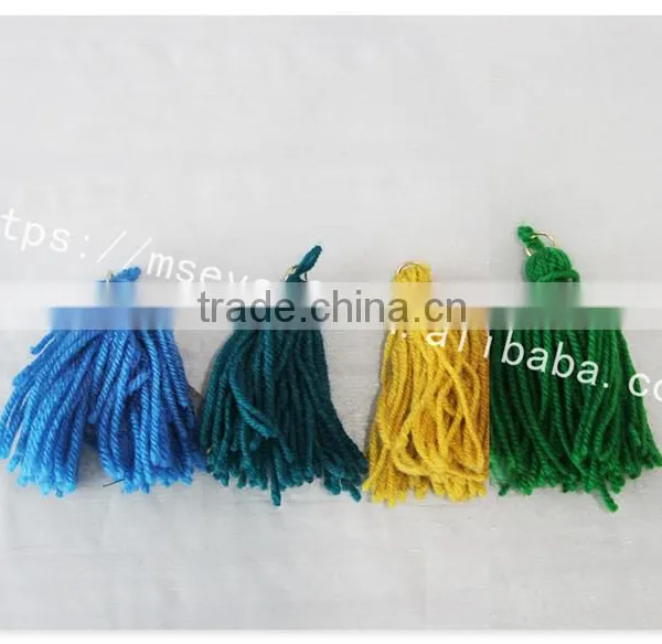 Good Price Customized Size Colors Cotton Fringe Curtain Wholesale photo-5