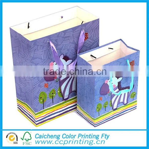 Gift Art Paper Gift Paper Bag for Birthday photo-6
