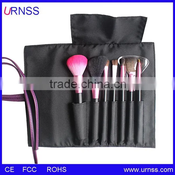 Hotsale Cosmetic Facial 24 Pcs Makeup Brush Set With Black Leather Case photo-5