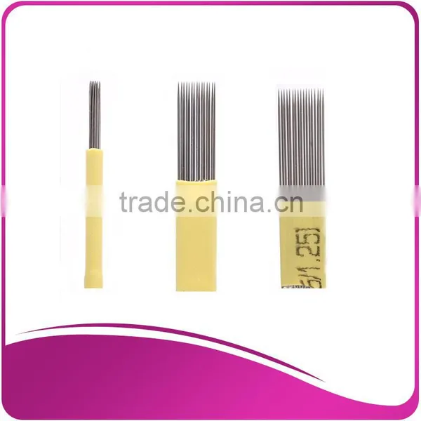 Curve Flat EO Gas Sterilized Tattoo Needles, Cheap Tattoo Needles, CE Qualified Tattoo Permanent Makeup Needles photo-2