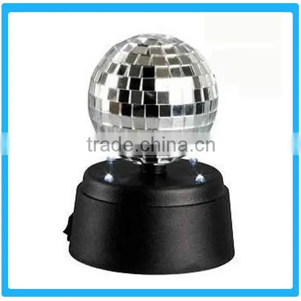 Multi LED Wedding Xmas Halloween Mirror Ball,No Blind Angle Party Flashing Lighs
