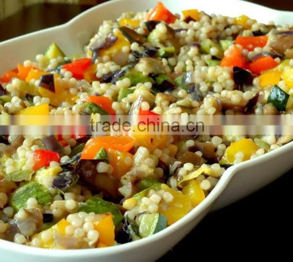 Israeli Couscous. High Quality M'Hammes. Israeli Couscous Thin Grain 100% Durum Wheat Semolina Flour. 500g Bag Israeli Couscous. photo-5