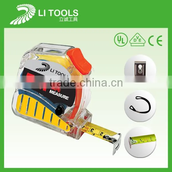 fresh graduated self-locking plastic metal measuring tape