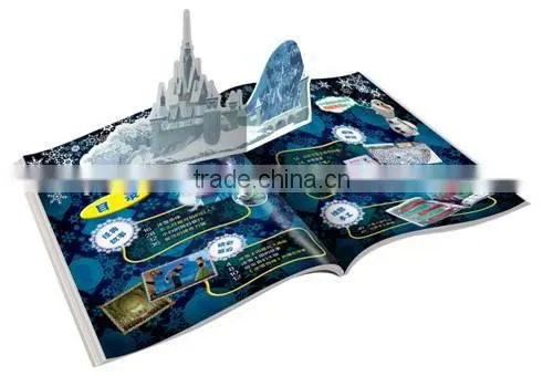 High Quality Customized Children Playing Book/Story Book/Pop Up Book Pringting photo-6