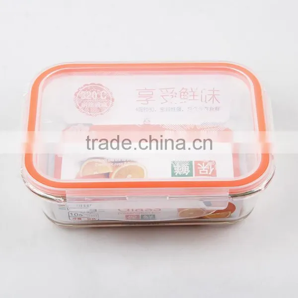 Hot Sale Multifunctional Round Shape Fresh Box for Food Glass Box photo-5