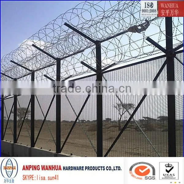 Anping Wanhua--China Supplier Pvc Coated 358 Outdoor Fence photo-6