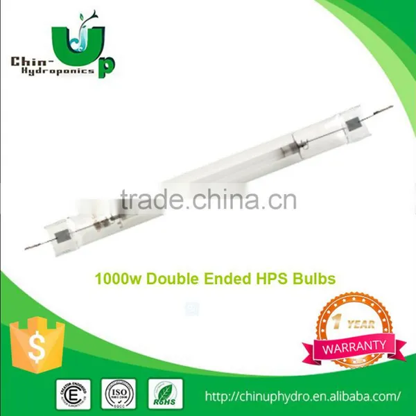 2016 new hhot sale greenhouse Hydroponics 1000W Double Ended HPS Lamp/,bulb for grow light reflector