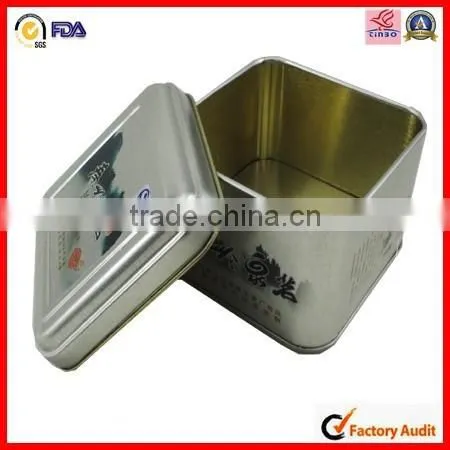 Hot Sale Tin Lovely Square Jewelly Tin Can photo-6