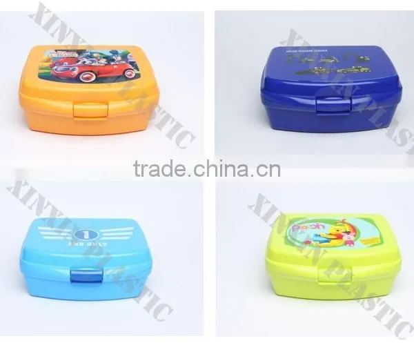 Kids Plastic Rectangle PP Material Children's Lunch Box/plastic Food Container photo-6