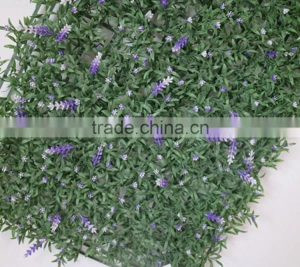 Artificial Lavender Hedge Artificial Plant Hedge Fake Bush Mat photo-4