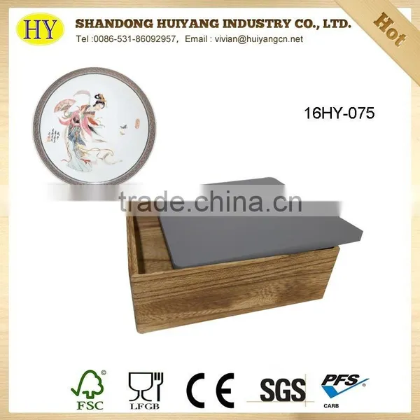 Paulownia Wood Antique Packing Box Wholesale photo-4