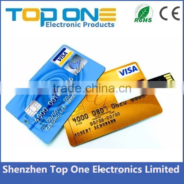 Wholesale Customize Promotional Super Thin 2GB 4GB 8GB 16GB Metal Credit Card Usb Flash Drive photo-3