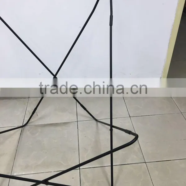Classic Replica Chairs Hotel Furniture Metal Butterfly Chair Designed With Cow Leather photo-6