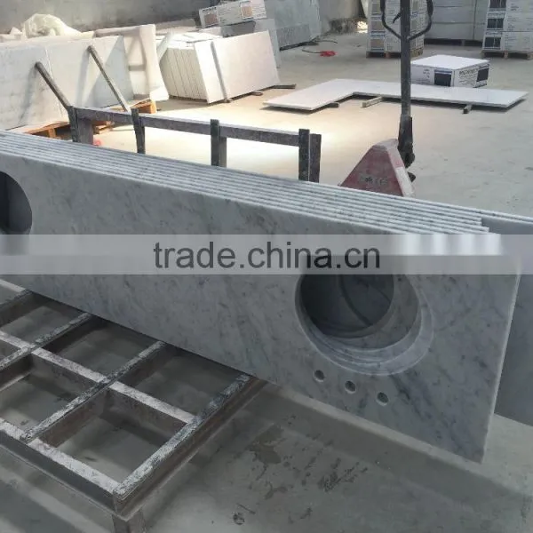 2017 New Cheap Hot Sale White Carrara White Countertop Marble Countertop photo-3