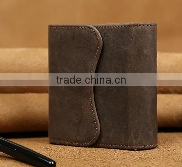 New Products Cowhide Men Genuine Leather Wallet photo-3