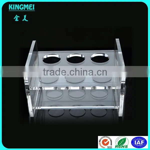 Party Clear Acrylic Beer Cup Display Stand Holders For Desks photo-3
