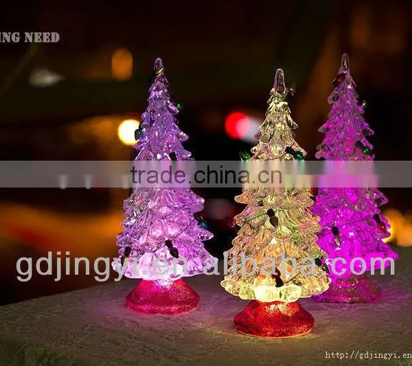 Artificial Acrylic Decorative Led Light Small Christmas Tree photo-5
