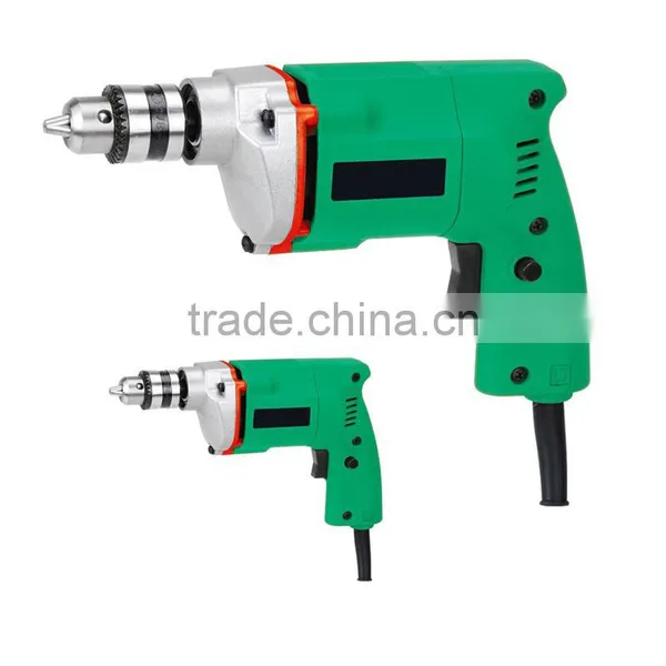 India Hot Sale 350w 10mm PowerCraft Hobby Hand Held Drilling Drill Machine Portable Mini Electric Drill photo-3