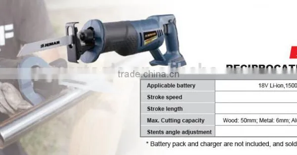 XRS180 18V LI-ION CORDLESS RECIPROCATING SAW photo-2