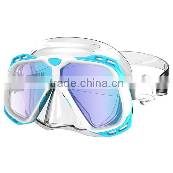 High Quality Scuba Diving Equipment Silicone Diving Mask (MM-2700) photo-5