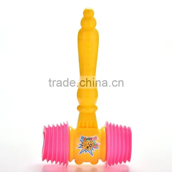 Dongguan ICTI Factory Kids Plastic Musical Electronic Toy Hammer, Make Sound Hammer Whistle Toys photo-2