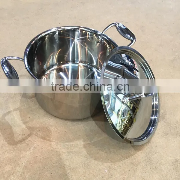 Kitchen Cook Stainless Steel Pot in Set photo-2