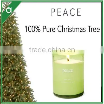 Colored Glass Scented Candle With Personalized Printing and Gift Box photo-3