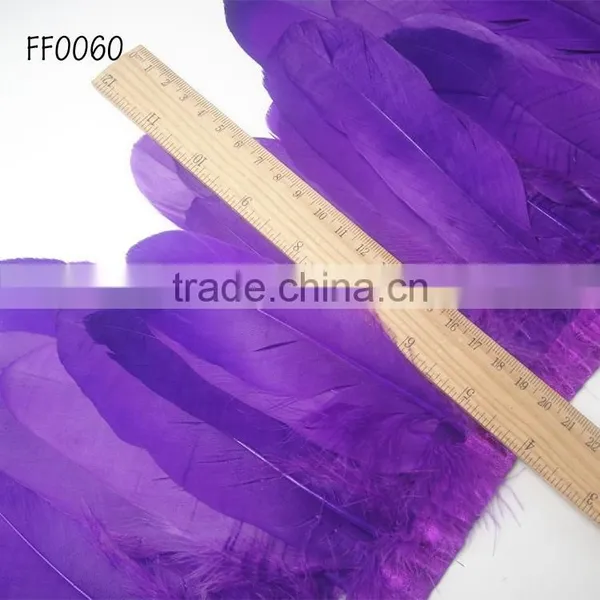 Wholesale Dyed Feather Plumage Fringes Manufacturers in China photo-3