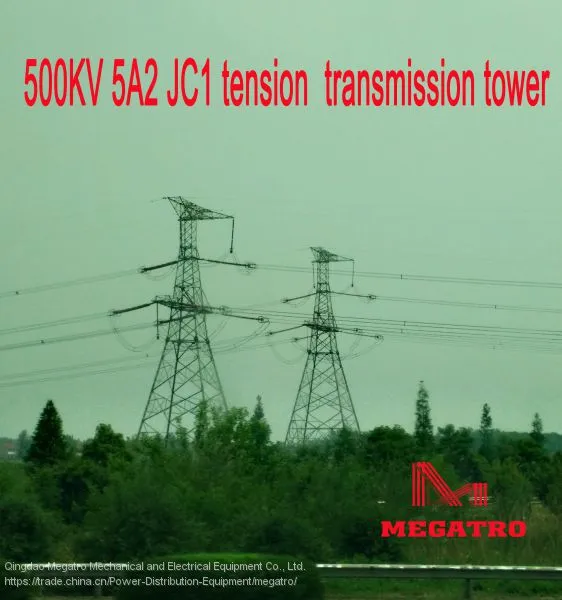 MEGATRO 500KV 5A2 JC1 Tension Transmission Tower photo-4