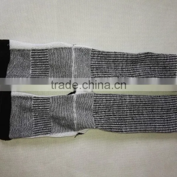 White 100 Polyester Sublimation Blank Wholesale Custom Print Socks photo-3