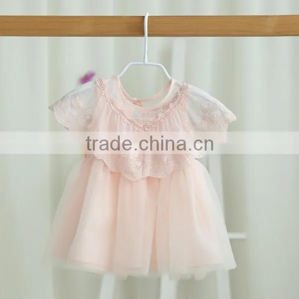 Zm35611a Summer Child Clothing Fancy Baby Girls Sleeveless Dress photo-4