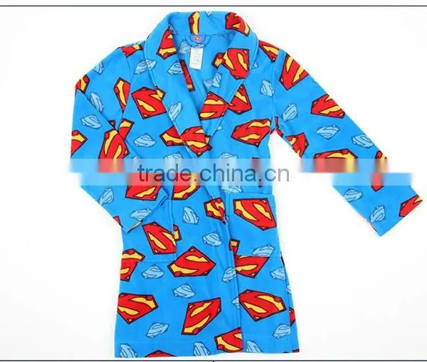 Fire Micro Fleece Sleepwear Men Winter Coat photo-2