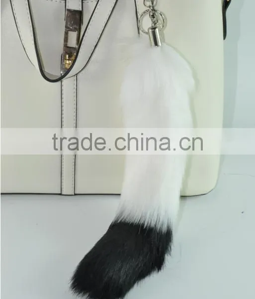 Wholesale Supply of Simulation Hair Tail Tail Coat Tail Coat High-grade Artificial Fur Fox Tail photo-3