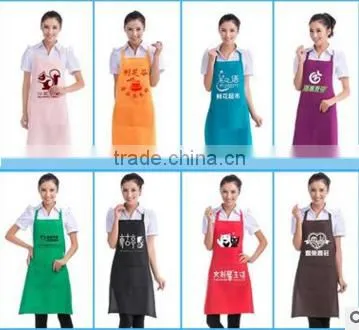 Advertising Apron Custom Logo Promotional Gifts Custom Waterproof Brief Coat photo-4