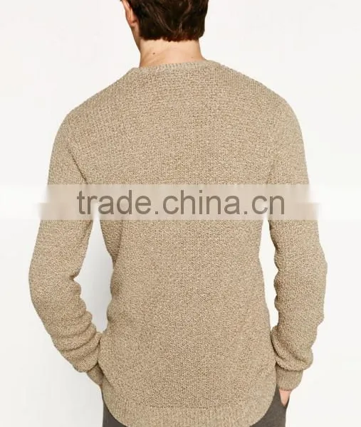 Mens 2017 New Fashion Branded Cashmere Knit Pullover Sweater Pattern With Best Quality photo-3