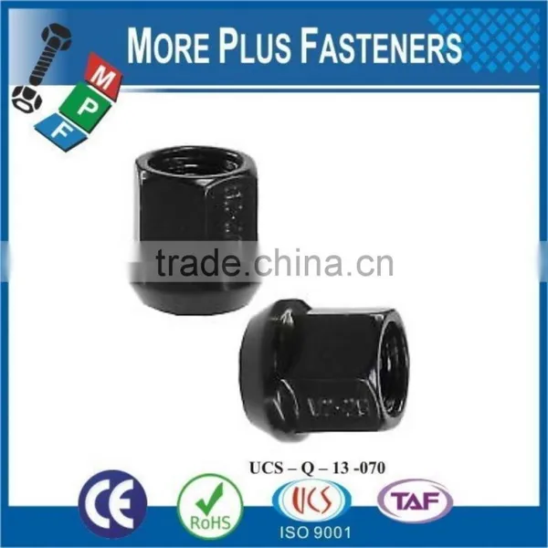 Made in Taiwan Black Bulge Blue Lug Chrome Bulge Acorn Nut photo-2
