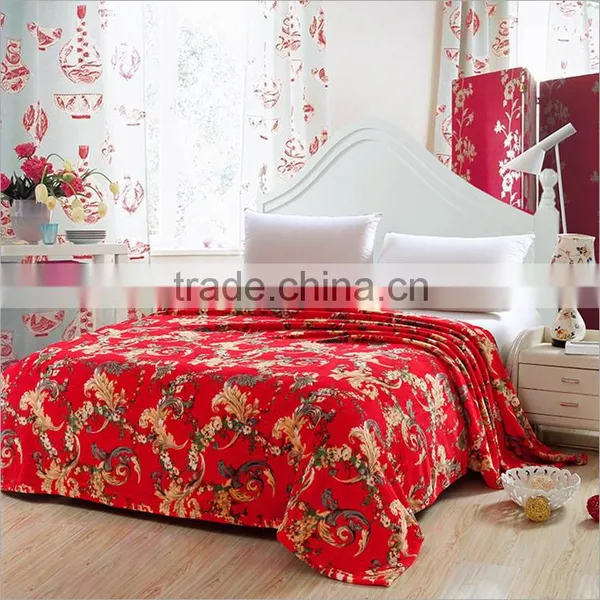 Four Seasons Flannel With Thick Carpet Double Coral Fleece Blankets photo-2