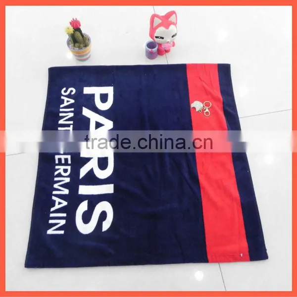 Delicated Yarn Dye Bath Towel,unique Sports Towel,PARIS Saint-german