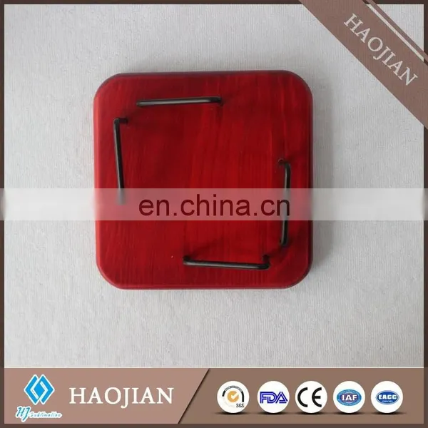 Wooden and Wire Coaster Rack Boat Wood Rack With Iron Wire photo-2