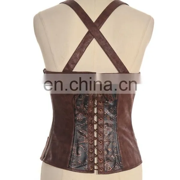 Steampunk Style Softbone Corsage-vest photo-2