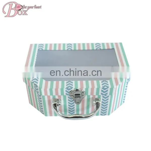 Children Cardboard Suitcase With PVC Window photo-3